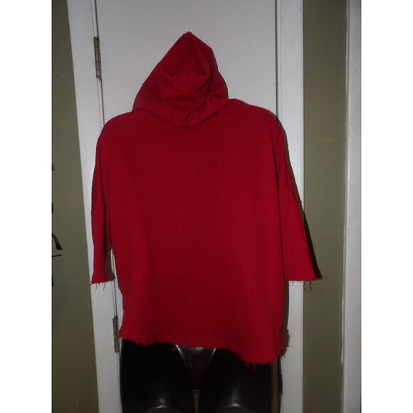 Sparkle & Fade by Urban Outfitters hooded Sweatshirt w/ 3/4 Sleeves S - Picture 4 of 6